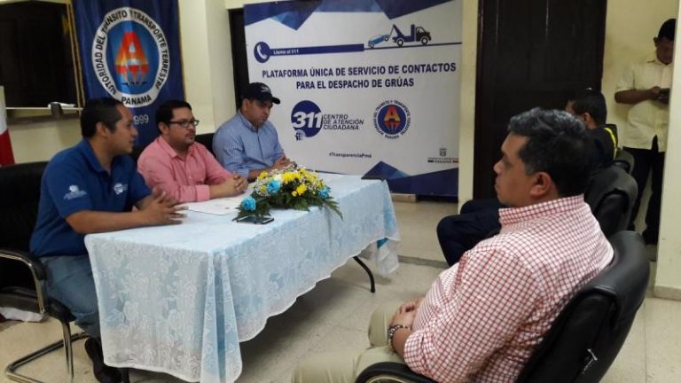 Coclé, Herrera, Los Santos, Veraguas y Chiriquí, ingresan a sistema 3-1-1 para despacho de grúas